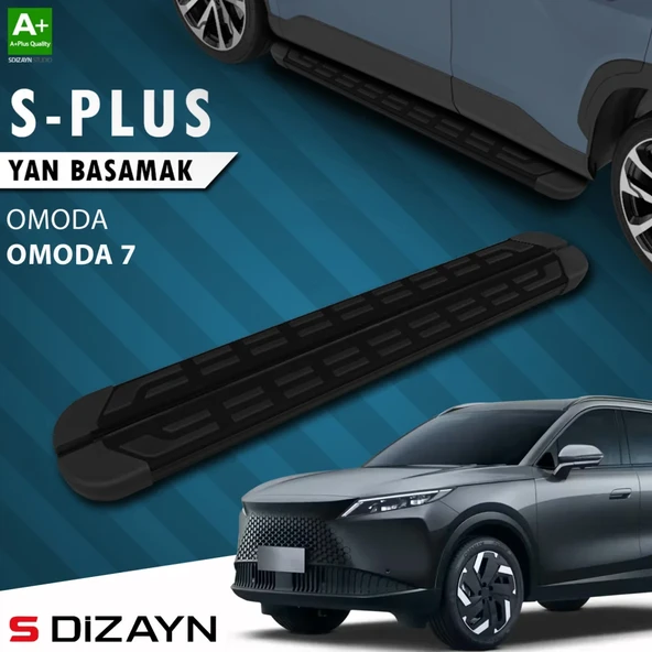 S-Dizayn Omoda Omoda7 S-Plus Siyah Yan Basamak 183 Cm 2025 Üzeri A+ Kalite ürün görseli 1