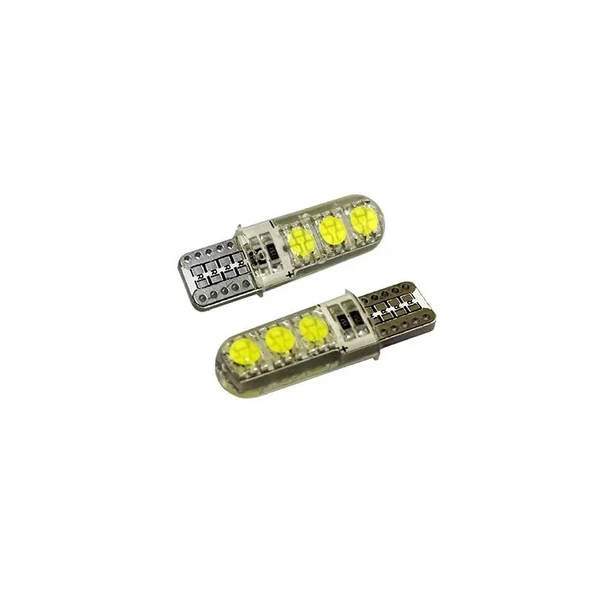 T10 Ampul Hp Led Silikon Kaplı Beyaz 12V / Laam536 ürün görseli 1