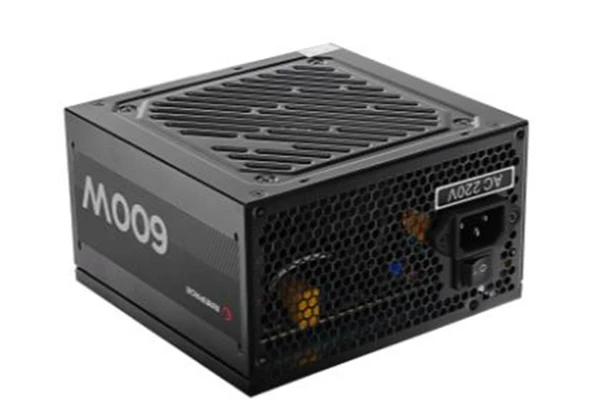 Rampage RMP-600-80P 600W 80 Plus Standart 12cm Fan Aktif PFC Power Supply (Kutusuz) ürün görseli 1