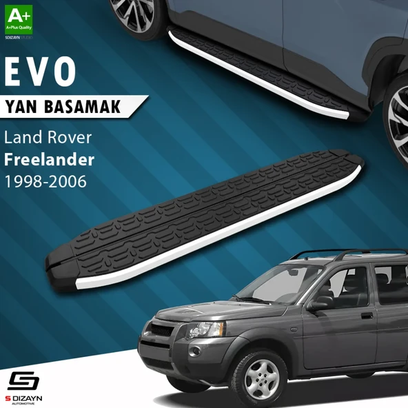 Land Rover Freelander Evo Aluminyum Yan Basamak 163 Cm 1998-2006 ürün görseli 1