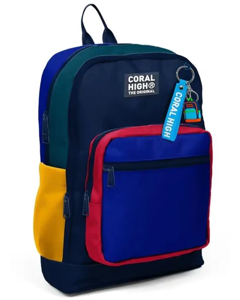 Coral High Çok Renkli Okul Sırt Çantası 33222 ürün görseli 1