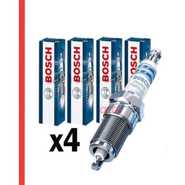Bosch Seat Leon 1.4 Tsı 2013-2018 Bosch Çift Platin Buji Takımı 4 Adet ürün görseli 1