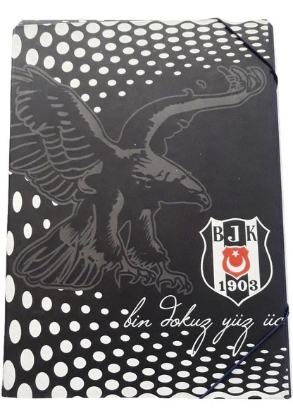 Beşiktaş Lastikli Karton Kutu Klasör Resim ürün görseli 1
