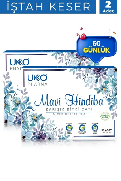 60 Günlük Mavi Hindiba Karışık Bitki Çayı 12-2026 ürün görseli 1