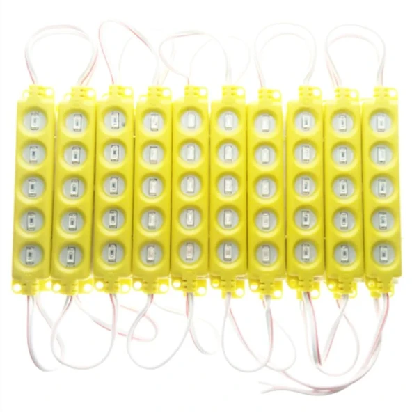 Parmak Led 1200Lm 5X20 Turuncu 12V / Laam646-3 ürün görseli 1