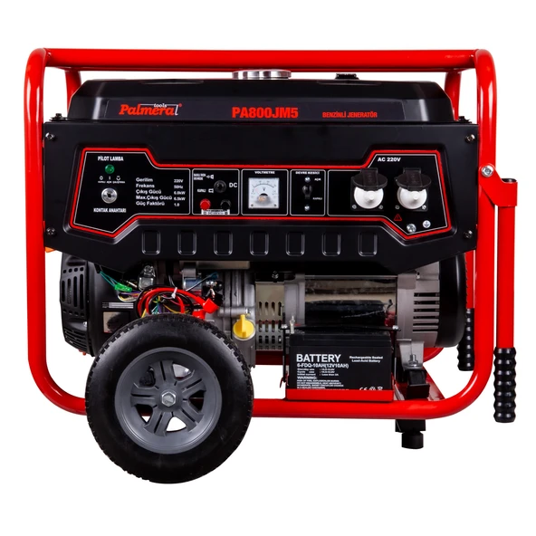 Palmera PA800JM5 EUR5 Benzinli Jeneratör Marşlı 8.12kVA ürün görseli 1