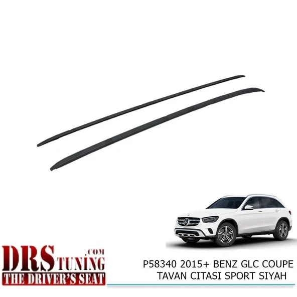 Mercedes Benz Glc Coupe 2015 Sonrası Tavan Çıtası Siyah ürün görseli 1