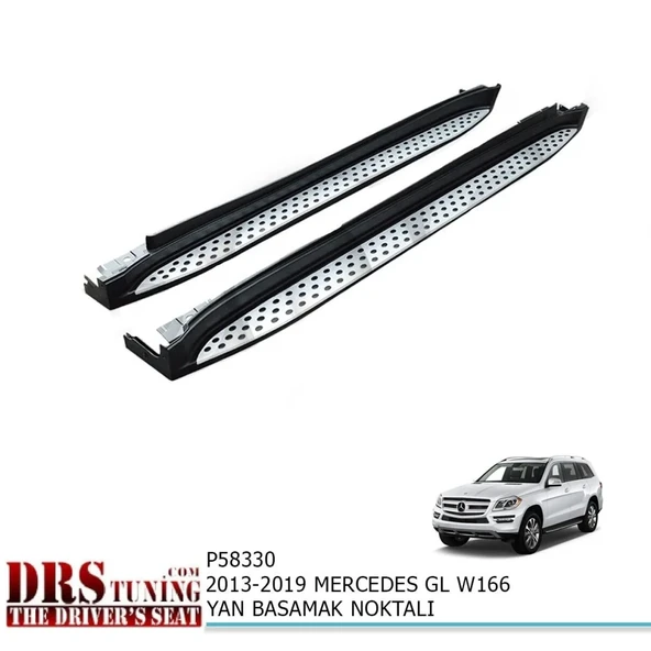 Mercedes ML W166 2013-2019 Sonrası Yan Basamak Noktalı Model ürün görseli 1