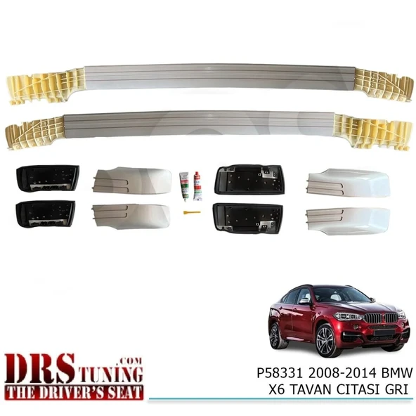 BMW X6 E71 2008-2015 Orjinal Model Gri Tavan Çıtası ürün görseli 1