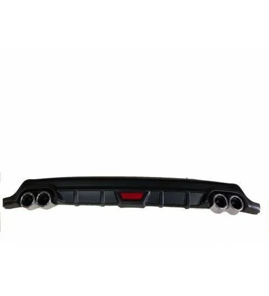 Toyota Corolla Uyumlu Arka Tampon Difüzörü Piano Black 2019-2021 Parça ürün görseli 1