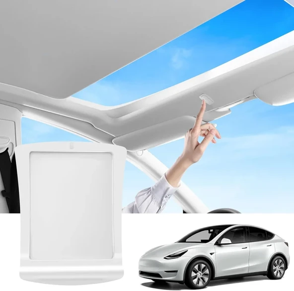 Tesla Model Y Elektrikli Tavan Perdesi / PEON32 ürün görseli 1