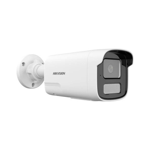 HIKVISION DS-2CD1T43G2-LIUF/SL 4Mpix, 4mm Lens,  H265+,50Mt Gece Görüşü, Hybrid Light, SD Kart,Dahili Mikrofon, PoE, Bullet IP Kamera ürün görseli 1