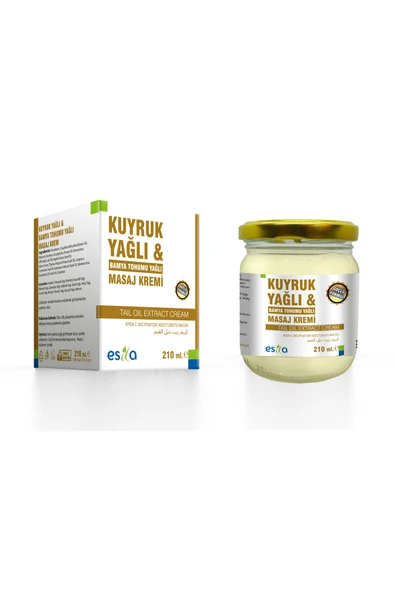Esila Kuyruk Yağlı Masaj Kremi 210 ml ürün görseli 1
