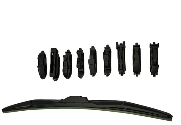 10 aparatlı hibrit silecek kilitli model 55 cm / CASI10-55 ürün görseli 1