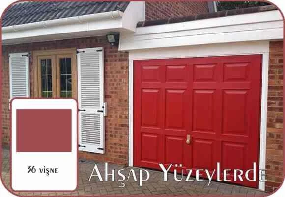 Permolit Enamel Sentetik Yağlı Boya VİŞNE 0.250 Lt. - Resim 3
