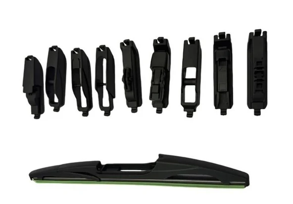 9 aparatlı hibrit arka silecek kilitli model 30 cm / CASI9-30 ürün görseli 1