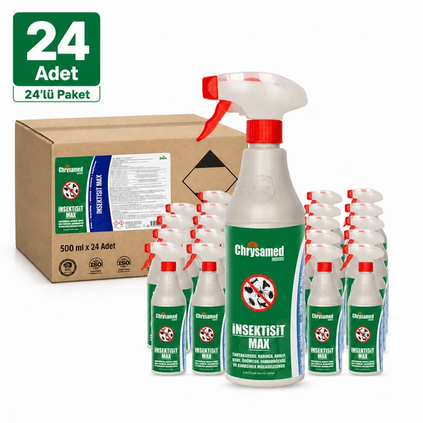 Chrysamed Haşera İlacı 500 ml 24 ADET ürün görseli 1