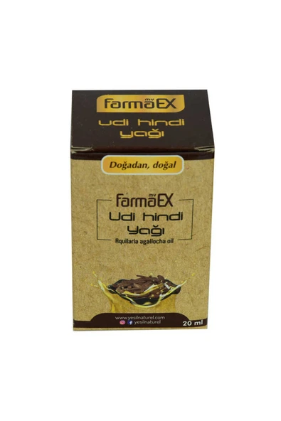Farmaex Doğal Udi Hindi Yağı 20 ML ürün görseli 1