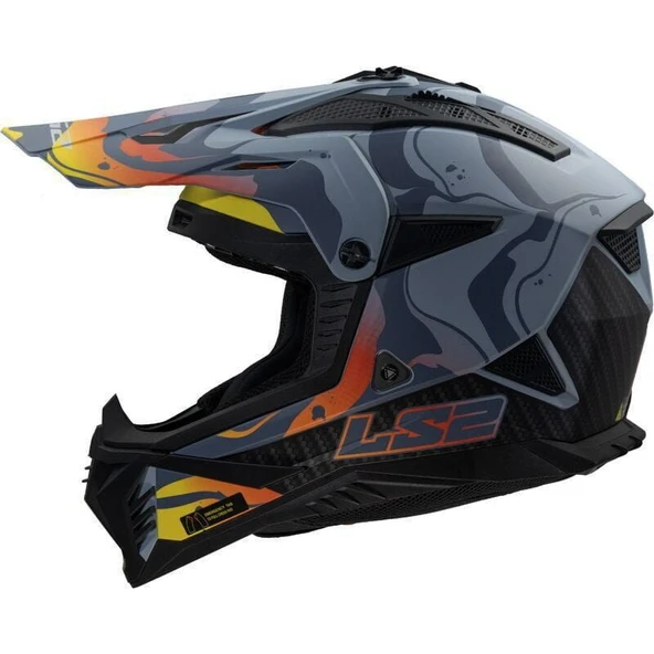 CROSS KASK LS2 WASH GRİ ORJİNAL M - Resim 2