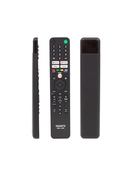 Huayu Kl Sony RM-L1690 Netflıx-Youtube-Prime Vıdeo-Dısney+ Tuşlu LCD LED Tv Kumanda Blisterli ürün görseli 1