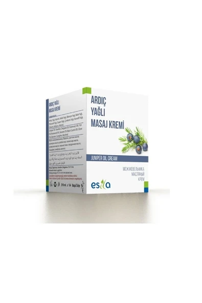 Organik Yağ Ardıç Yağlı Masaj Kremi 210 ml 1Adet ürün görseli 1