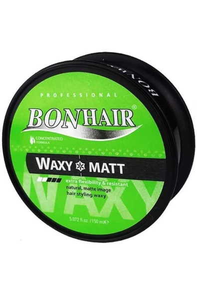 Bonhair Maxy Matt Styling Wax 150 Ml ürün görseli 1