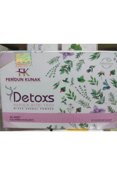1 Adet Feridun Kunak Detoks Çayı - Detoxs Çayı - Doğal Çay ürün görseli 1