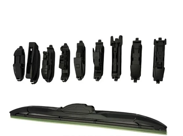 10 aparatlı hibrit silecek kilitli model 40 cm / CASI10-40 ürün görseli 1
