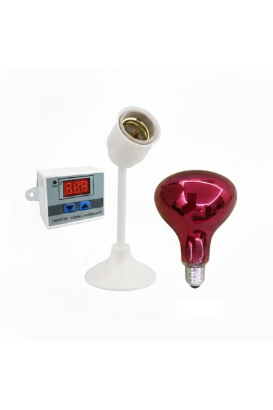 150 WATT Infrared Isıtıcı Lamba Seti 3 Parça ürün görseli 1