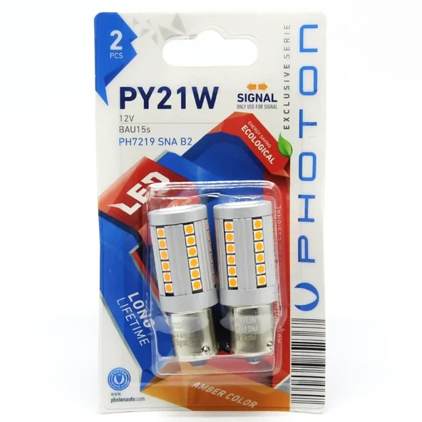 P21W LED Uyumlu Exclusive Serisi Ph7219 Sna Sinyal LED ürün görseli 1