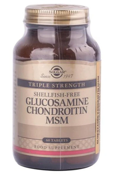 Solgar Glucosamine Chondroitin Msm 60 Tablet ürün görseli 1