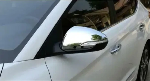 Hyundai Elantra Uyumlu 2016-2018 Ayna Kapağı Nikelaj ürün görseli 1