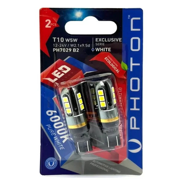W5W 12-24V Uyumlu Ph7029 Exclusive Serisi LED ürün görseli 1