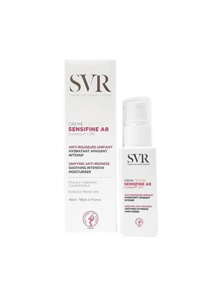 SVR Sensifine AR Creme Teintee Kızarıklık Karşıtı Yatıştırıcı ve Nemlendirici Renkli Yoğun Bakım Kremi 40 ml ürün görseli 1