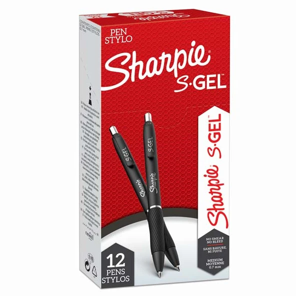 Sharpie Gel Jel Mürekkepli Kalem (12 li) 0.7 MM Kırmızı SH-2136599 ürün görseli 1