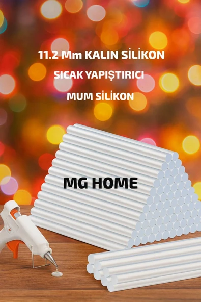 Mg Home Kalın Mum Silikon 1 Adet Sıcak Silikon Kaliteli Ürün ürün görseli 1