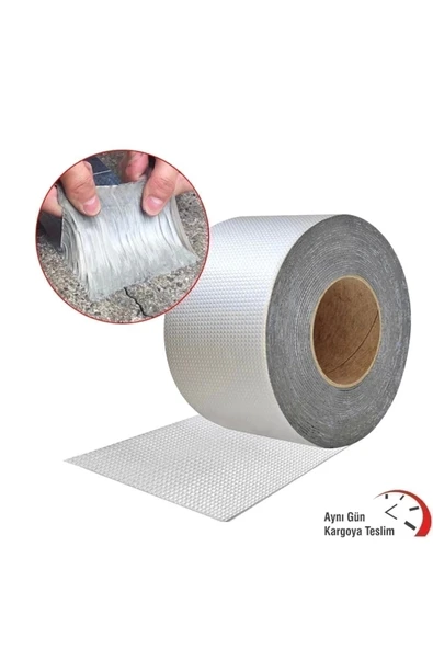 Sızdırmazlık Tamir Bandı Su Geçirmez Çamur-sakız Bant 48 Mm*2 Mtr ürün görseli 1