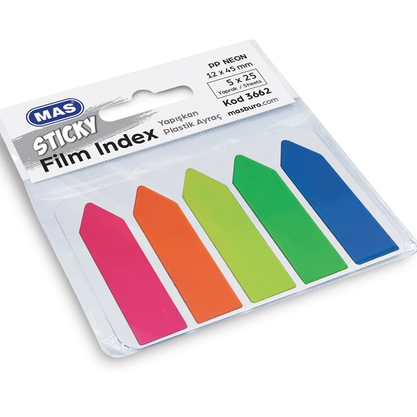 Mas Film Indeks-12x45-PP-Ok 25 Syf 5 Renk 3662 ürün görseli 1