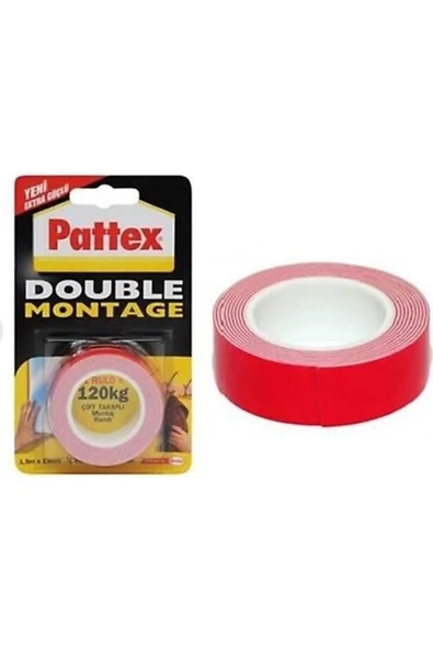 1484916 Çift Taraflı Montaj Bandı 19 Mm X 1.5 M ürün görseli 1