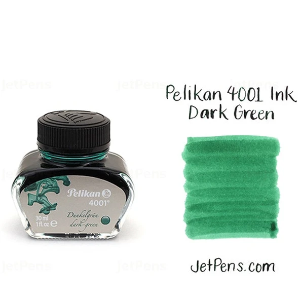 Pelikan Dolma Kalem Mürekkebi 30 ML Yeşil 4001 ürün görseli 1