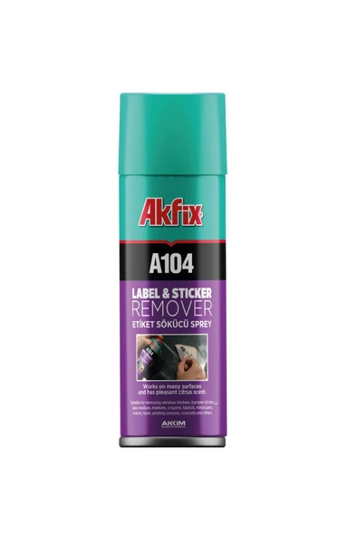 AKFİX ETİKET SÖKÜCÜ SPREY 200 ML ürün görseli 1