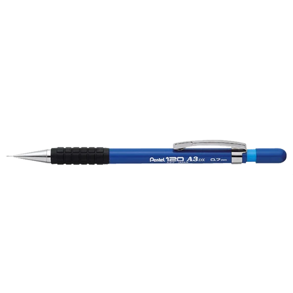Pentel Versatil Kalem  Genel Kullanım İçin Tutaçlı 0.7 MM Mavi (12 adet)A317-C ürün görseli 1