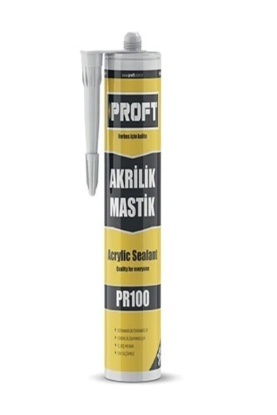 Pr100 Akrilik Mastik 450 Gr Antrasit Gri ürün görseli 1