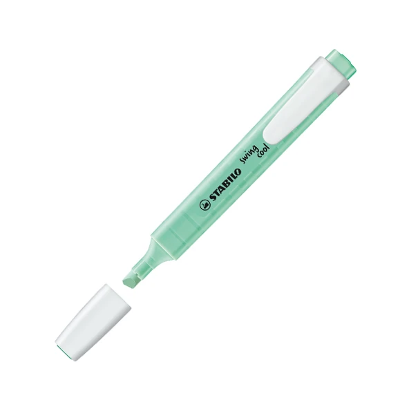 Stabilo Fosforlu Kalem (10 adet) Swing Cool Kalem Tipi Pastel Yeşil 275/116-8 ürün görseli 1