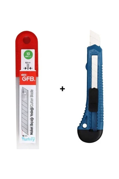 Gfb Maket Bıçak Yedek Ağzı 1 Adet Plastik Maket Bıçağı ürün görseli 1