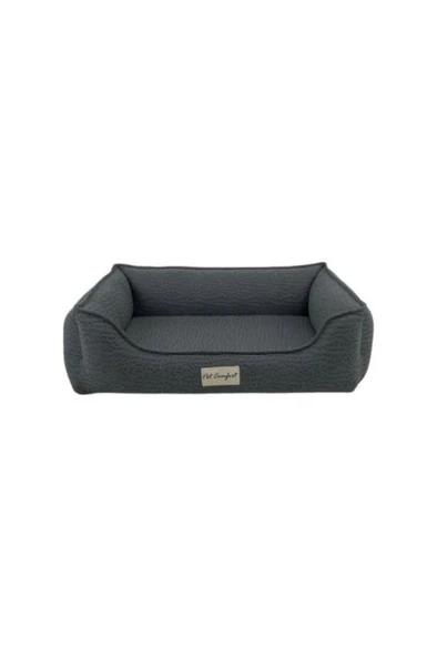 Pet Comfort Bravo Siena Gri Köpek Yatağı M 60x75cm ürün görseli 1