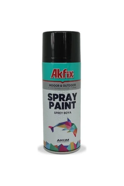 Akrilik Sprey Boya Ral9005 Parlak Siyah 400ml ürün görseli 1