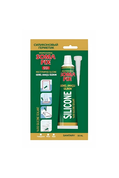 Tüp Silikon 50ml Çok Amaçlı Silikon TR ürün görseli 1