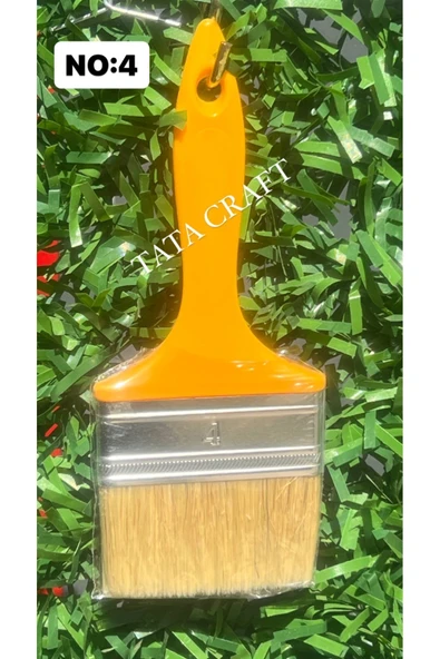 KESTİRME FIRÇA NO:4 PLASTİK SAPLI ürün görseli 1