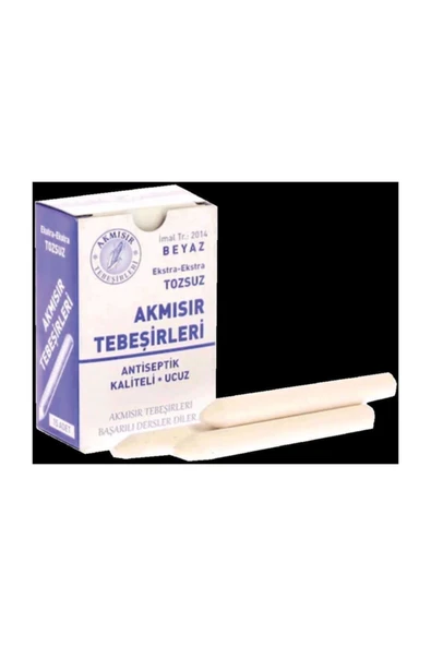 Beyaz Tebeşir Tozsuz 15Li ürün görseli 1